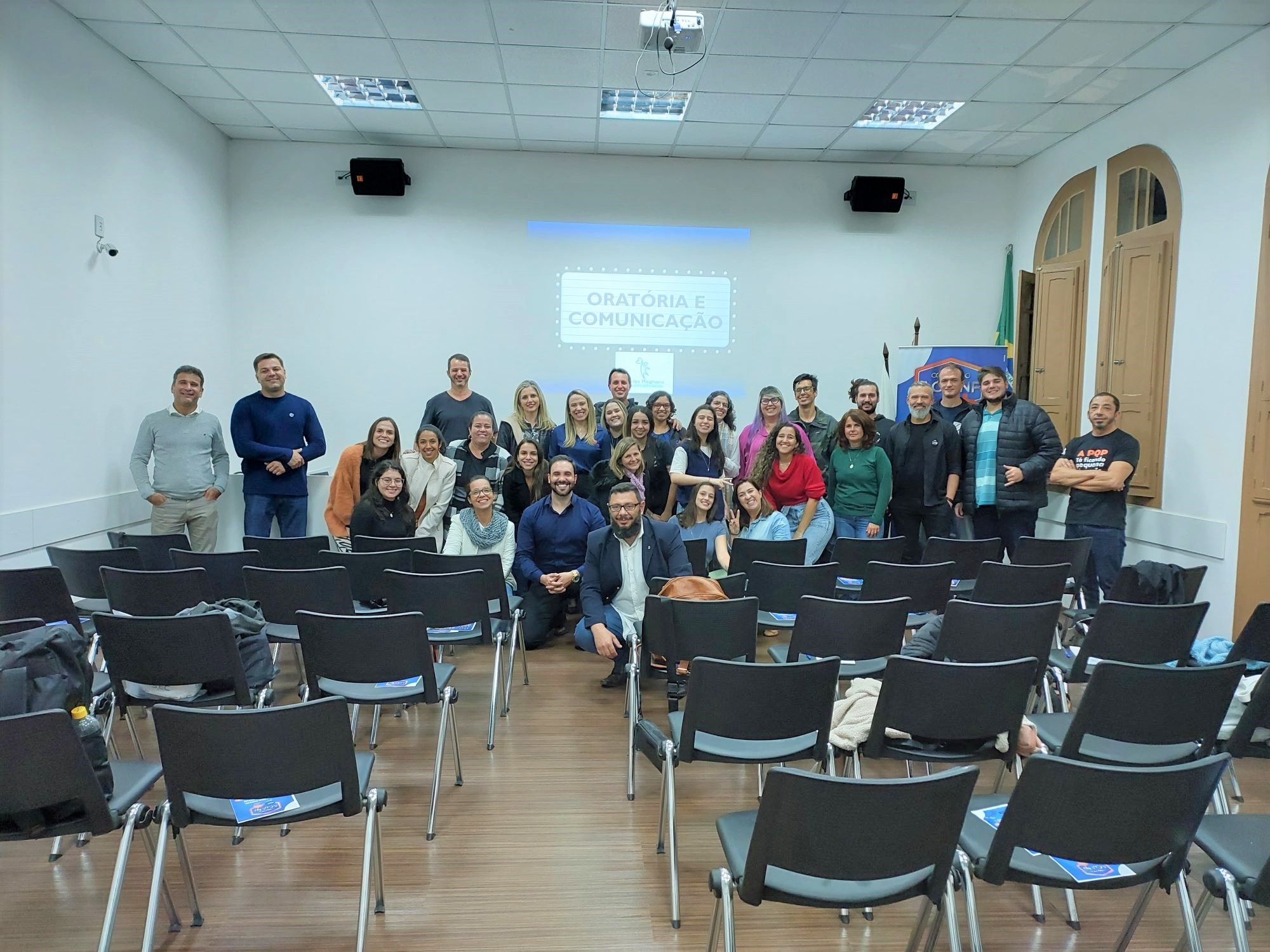 Mais uma turma certificada em Oratória e Comunicação!